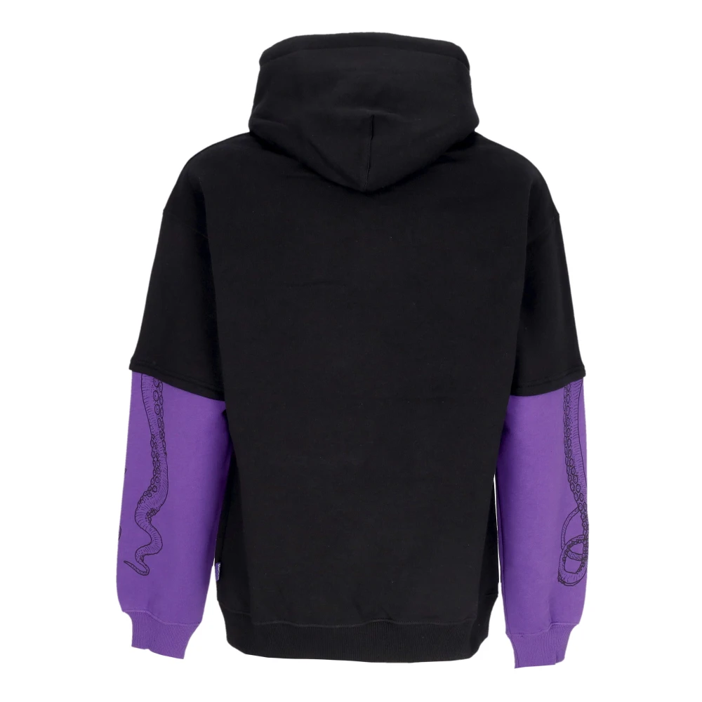 Octopus Zwarte Logo Hoodie Black Heren