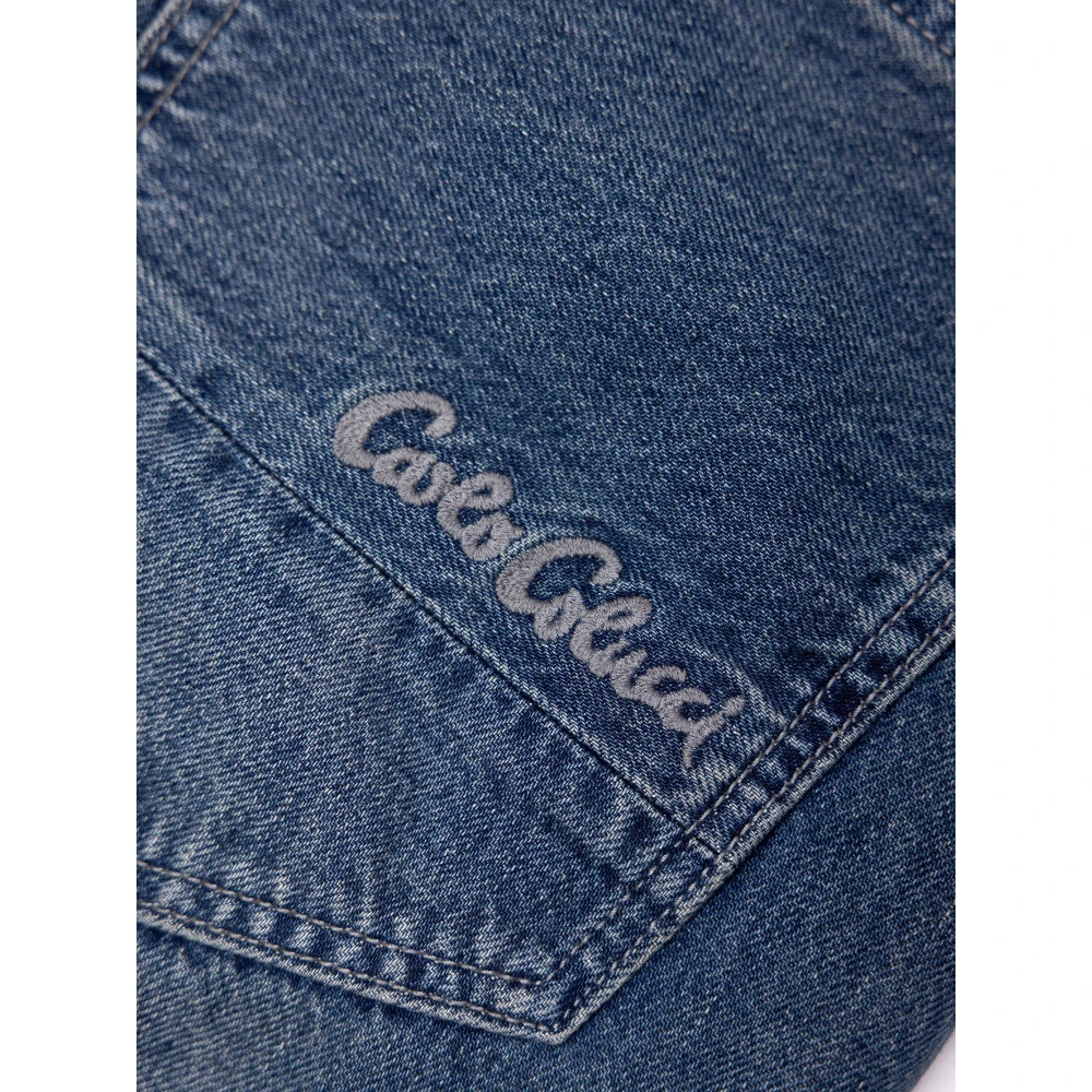 carlo colucci Premium Baggy Fit Jeans Bronx Blue Heren