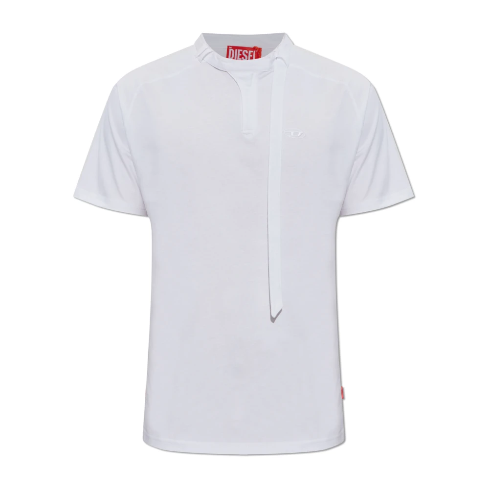 Diesel Uomo Bianco Top, S, New,
