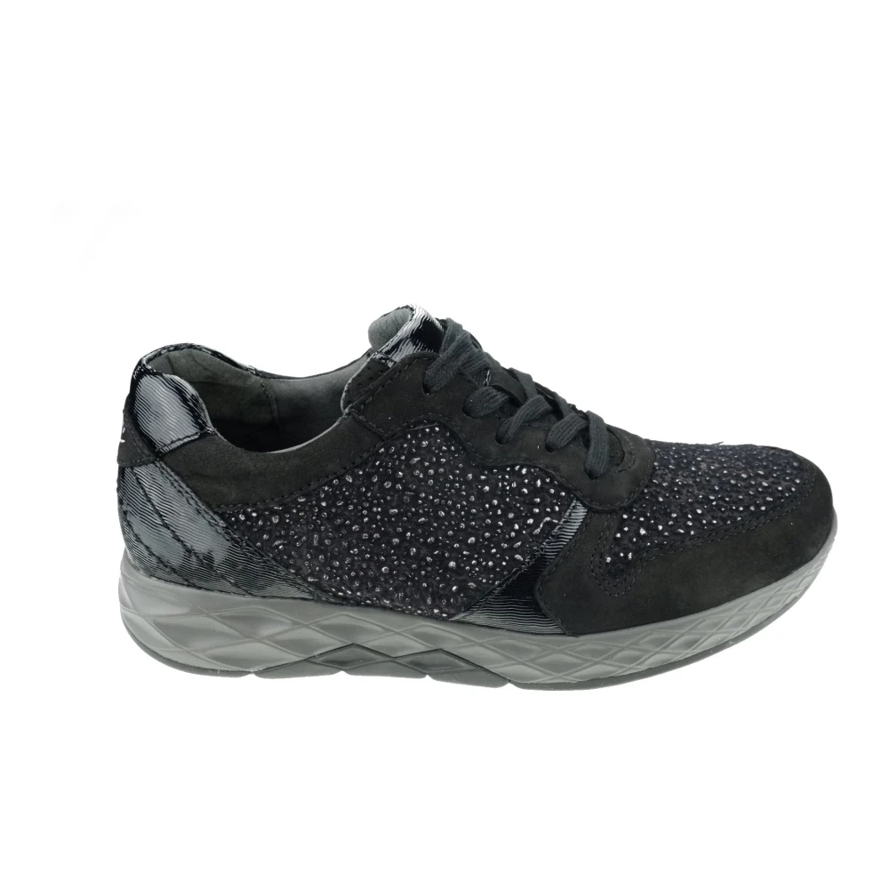 Gabor Walking Sneaker Dames Schoenen Zwart