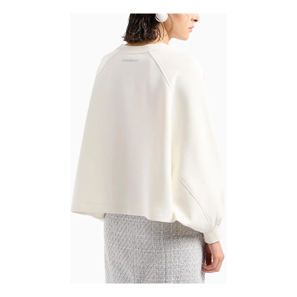 Emporio Armani Sweatshirts White Dames
