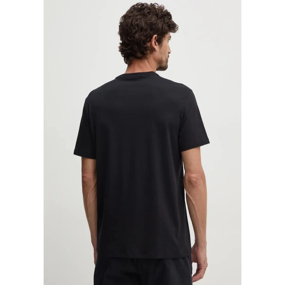 Calvin Klein Jeans Zwarte T-shirts en Polos Hero Monogram Tee Black Heren