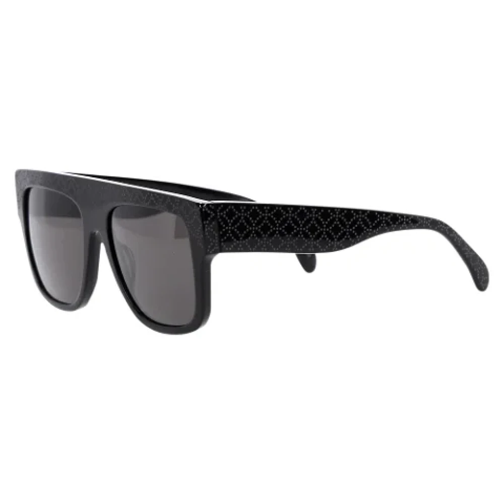 Alaïa Pre-owned Acetate sunglasses Black Dames