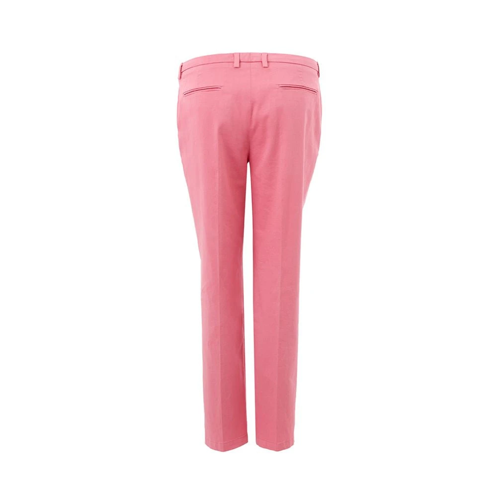 Lardini Elegante Katoenen Broek in Roze Pink Dames