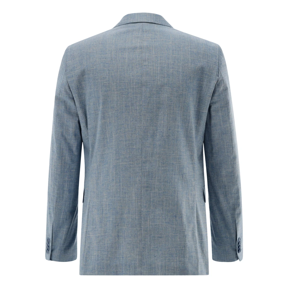 Club Of Gents Blauw Colbert Jas Blue Heren