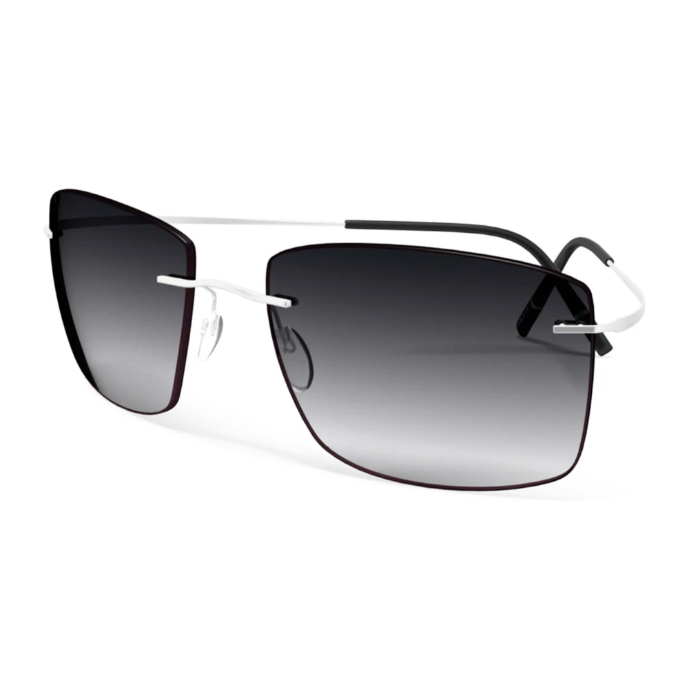Silhouette Unisex Grigio Occhiali Da Sole Classici