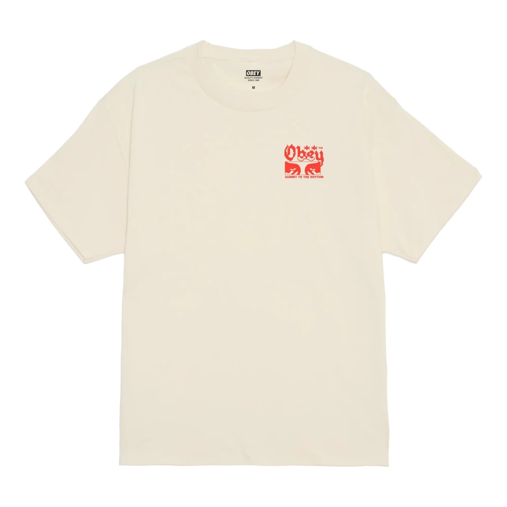 Obey - Tops > T-Shirts - Beige - Obey - Modalova