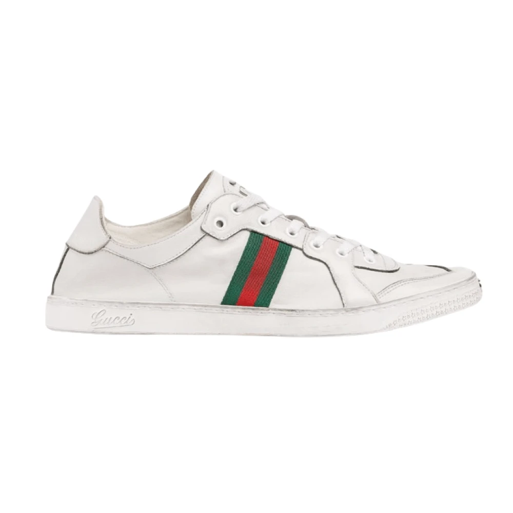 Gucci Stretch lage sneaker Heren Schoenen Wit