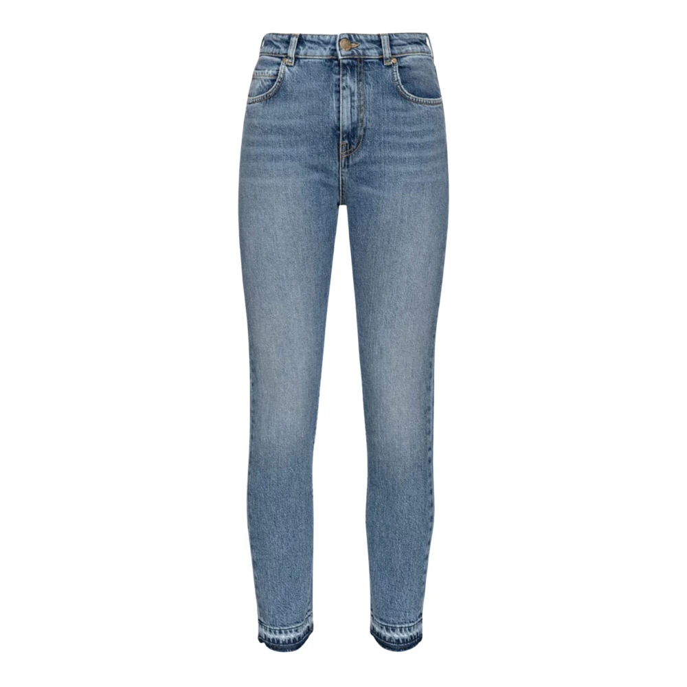 Pinko Vintage Comfort Slim Fit Jeans Blue Dames