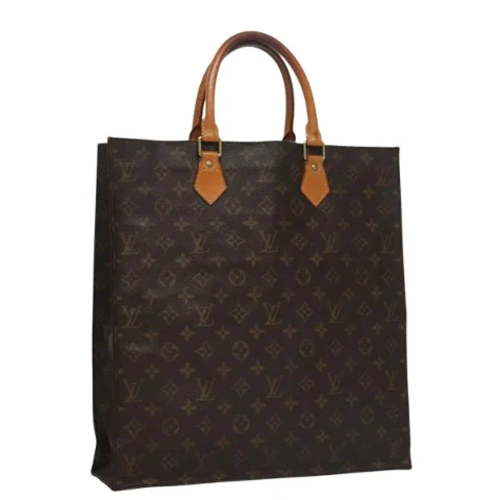 Louis Vuitton Vintage Pre-owned Canvas handbags Brown Dames