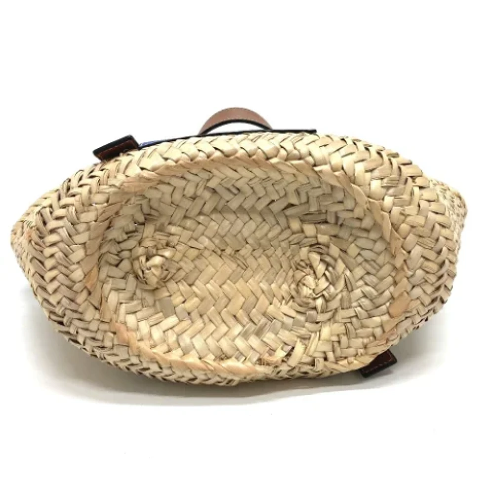 Loewe Pre-owned Fabric handbags Beige Dames