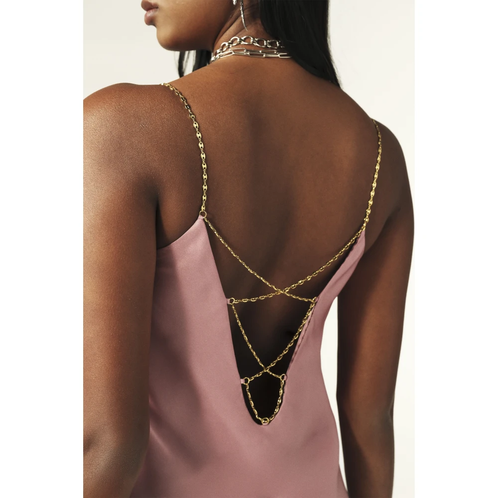 BA&SH Midi Jurk Pink Dames