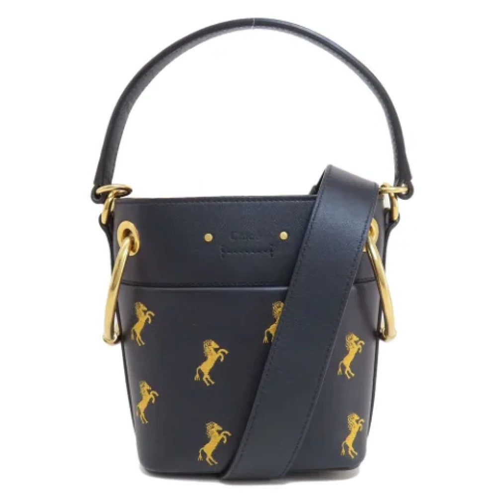 Chloé Pre-owned Leather handbags Black Dames