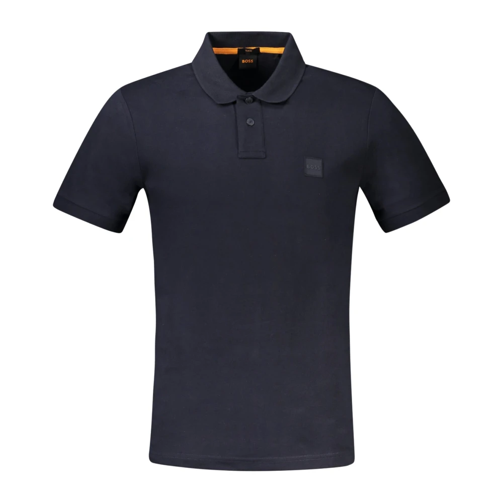 Hugo Boss Blauw Polo Shirt Mannen Blue Heren