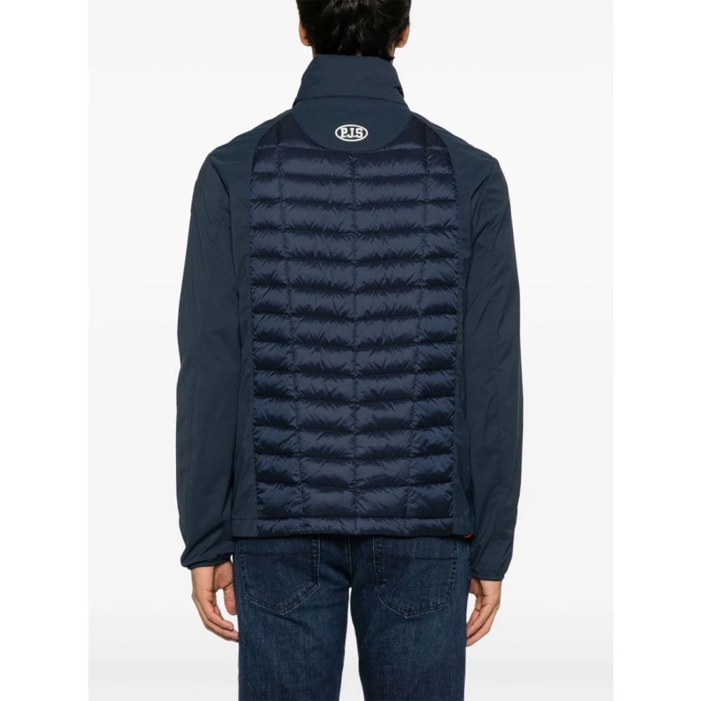 Parajumpers Navy Blauwe Jas met Rits en Zakken Blue Heren