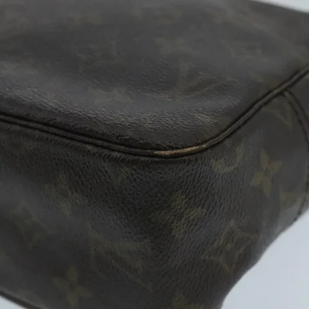 Louis Vuitton Vintage Pre-owned Canvas clutches Brown Dames