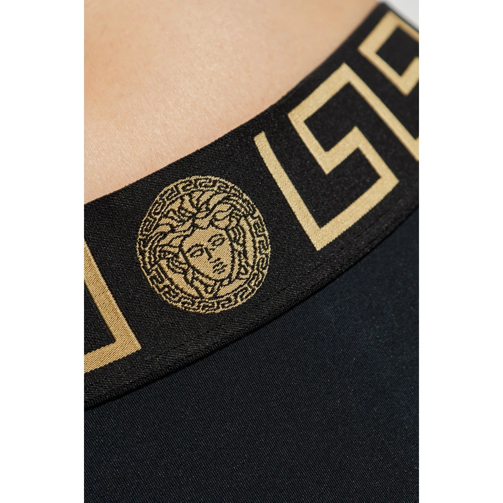Versace Zwembroek bodem Black Dames
