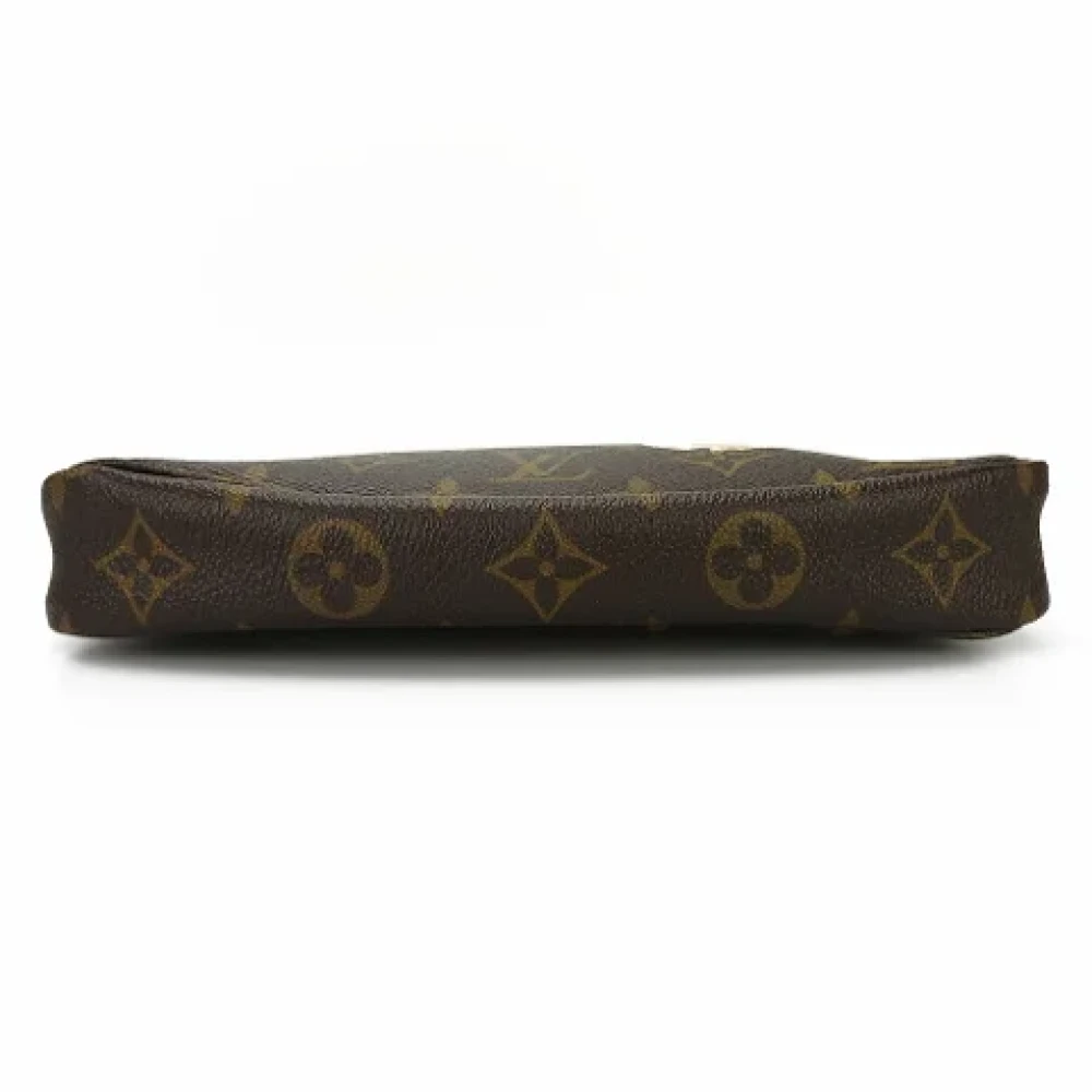 Louis Vuitton Vintage Pre-owned Canvas clutches Brown Dames