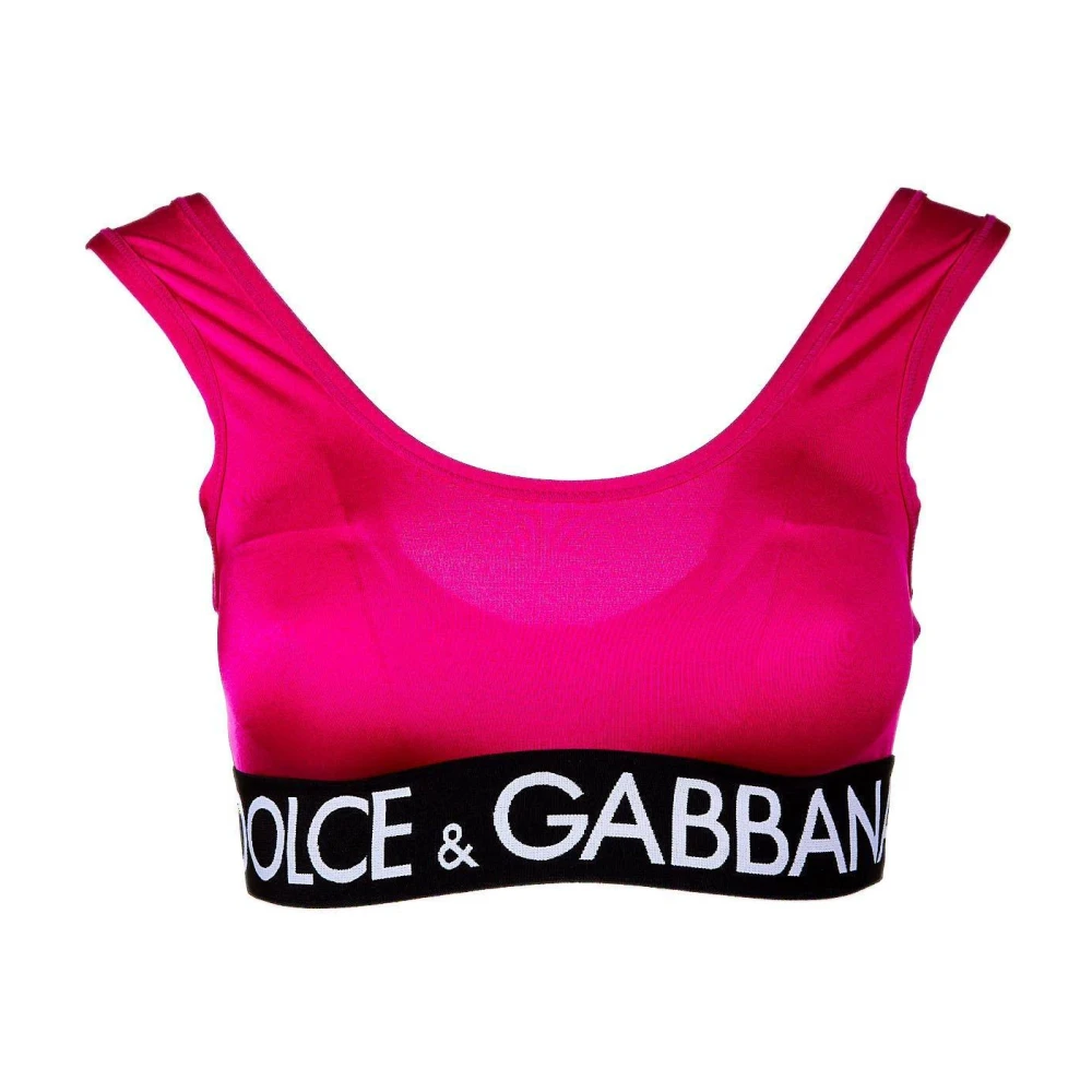 Dolce & Gabbana Sportieve Dames Top Pink Dames