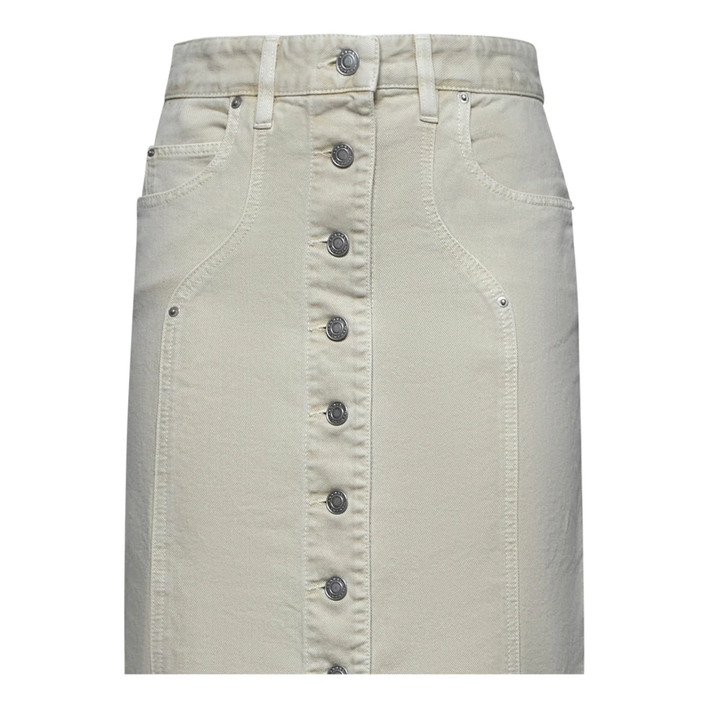 Isabel Marant Étoile Beige Rokken voor Vrouwen Beige Dames