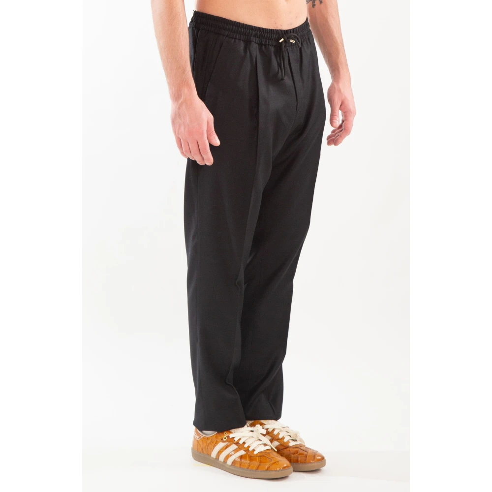 Briglia Wollen broek voor Wimbledon-stijl Black Heren