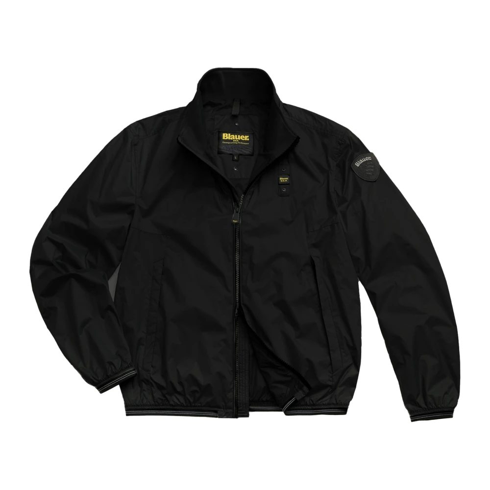 Blauer Uomo Nero Giacca Corta Imbottita