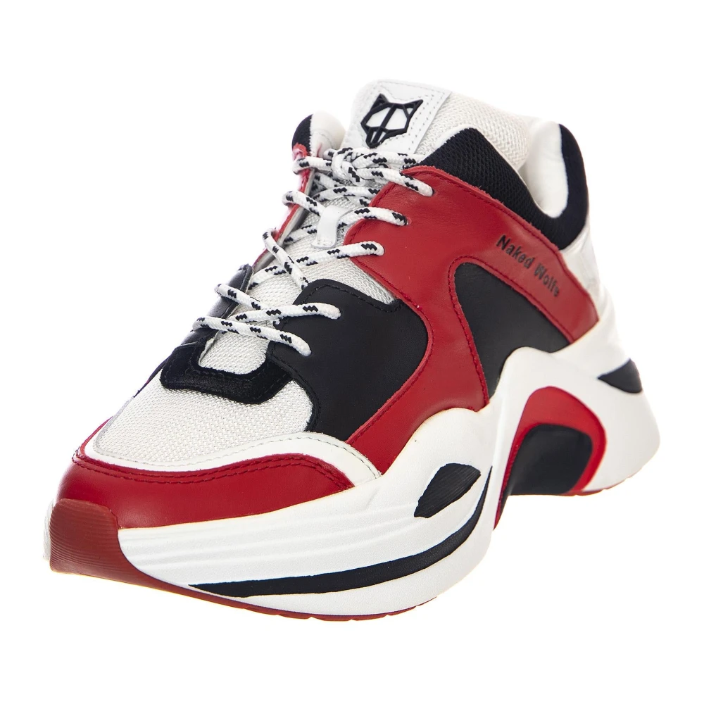 Naked Wolfe Low-Profile Sneakers met veters Heren Schoenen Veelkleurig Multicolor