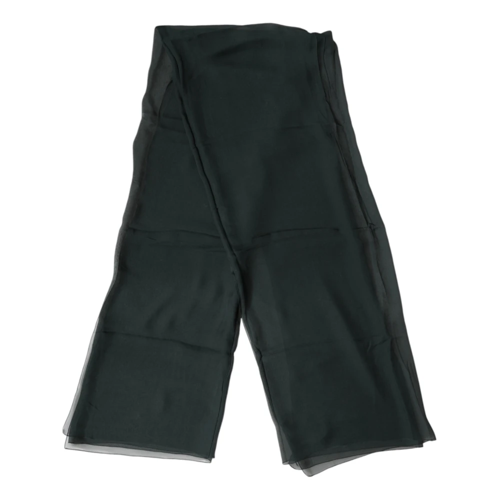 Dolce & Gabbana , Silk Scarves, Male, Green, One Size, Silk Stole - Image 3