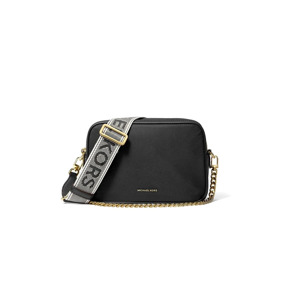 Michael Kors Donna Nero Md Dblzp Chain Camera Crossbody Universal - Immagine 3