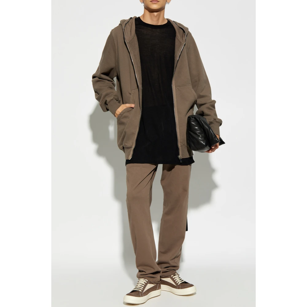 Rick Owens Sweatshirt Jumbo Gimb Brown Heren