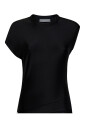 robe-midi-noire-drapee