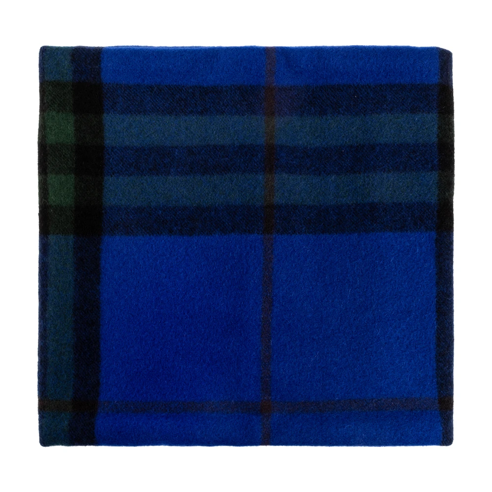 Burberry Cashmere buis sjaal Blue Unisex