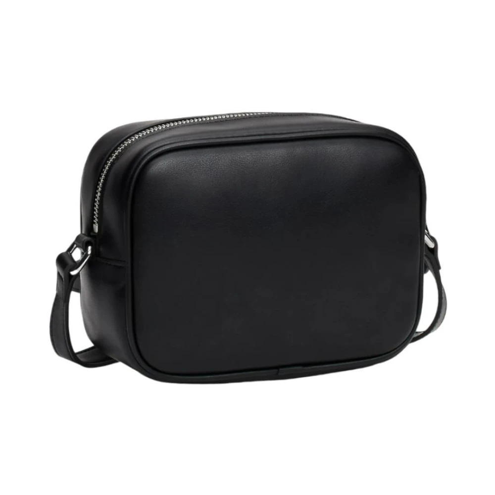 Tommy Hilfiger Vintage Camera Stijl Tas Black Dames