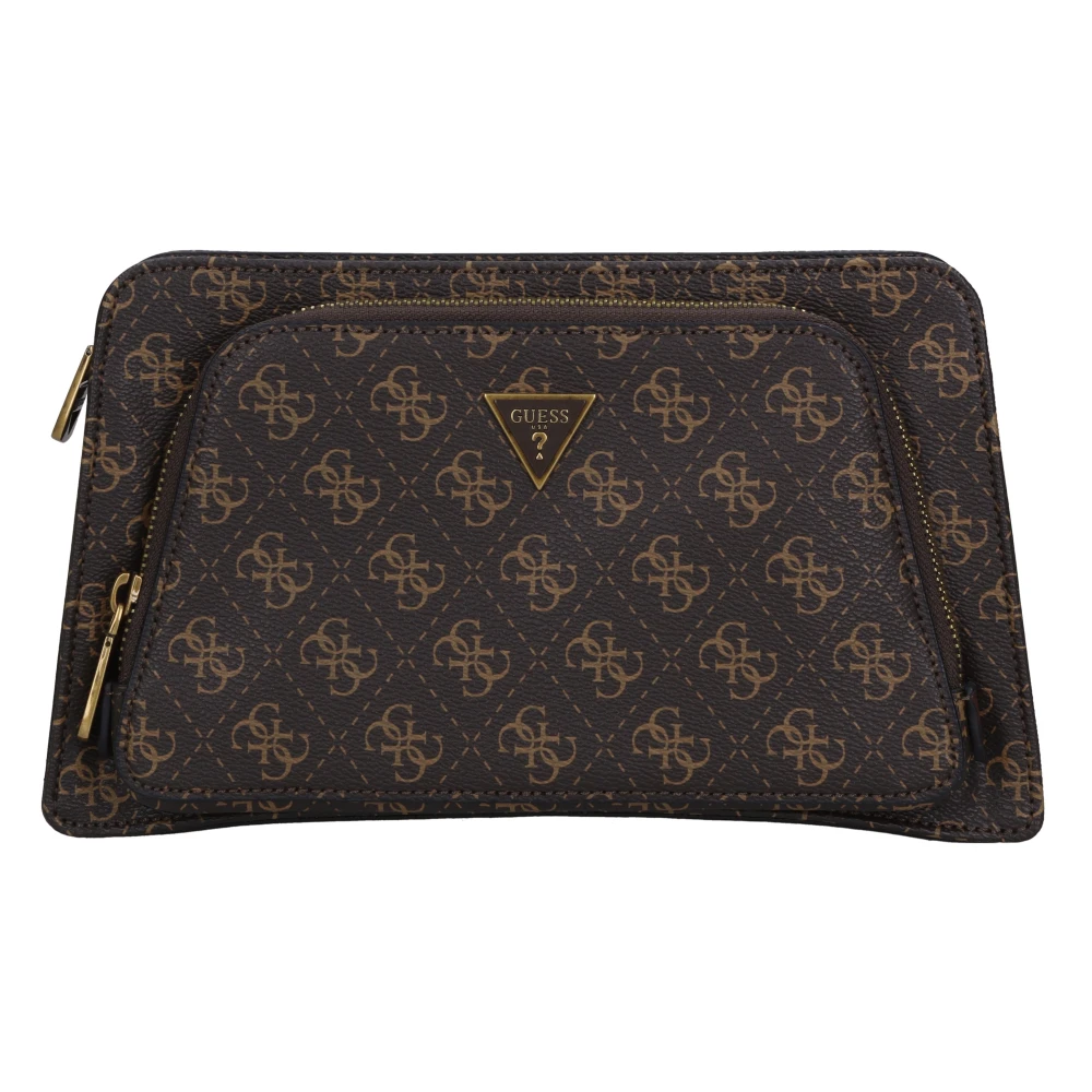 Guess - Bags > Clutches - Brown - Guess - Modalova