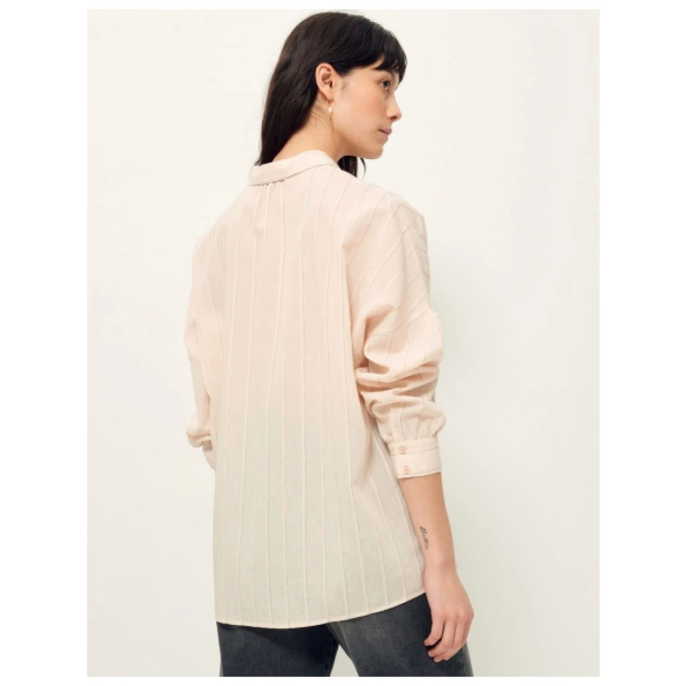 Sessun Botan losse overhemd Pink Dames