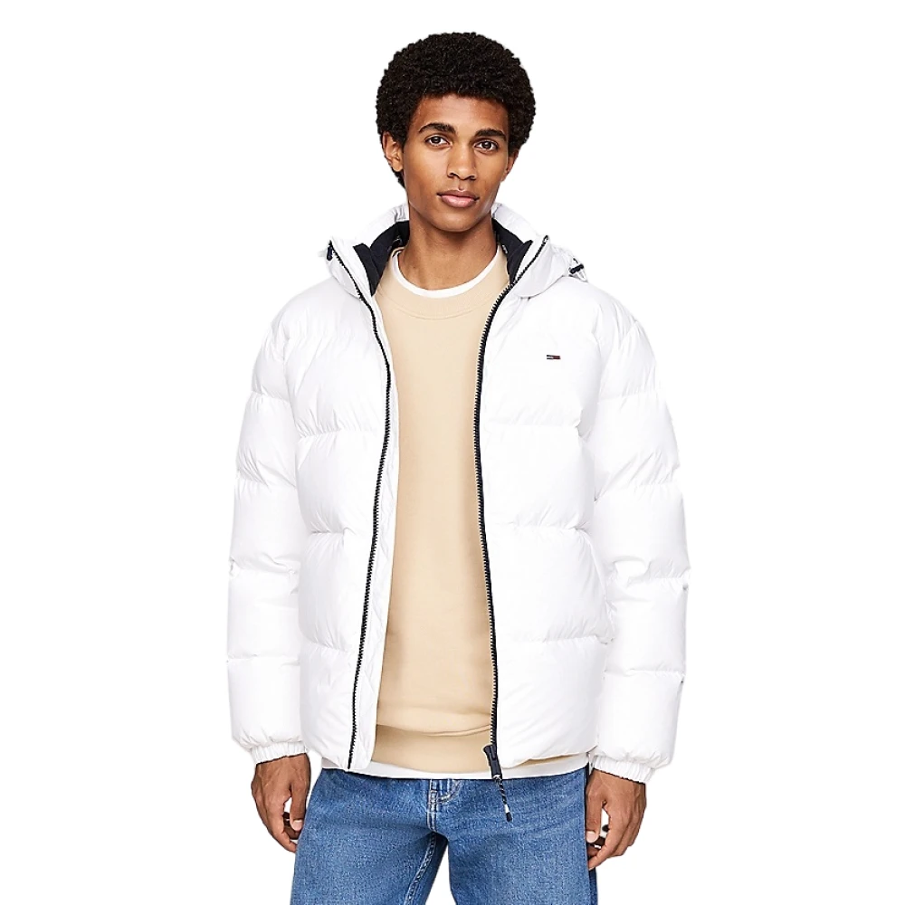 Tommy Jeans Donsjas White Heren