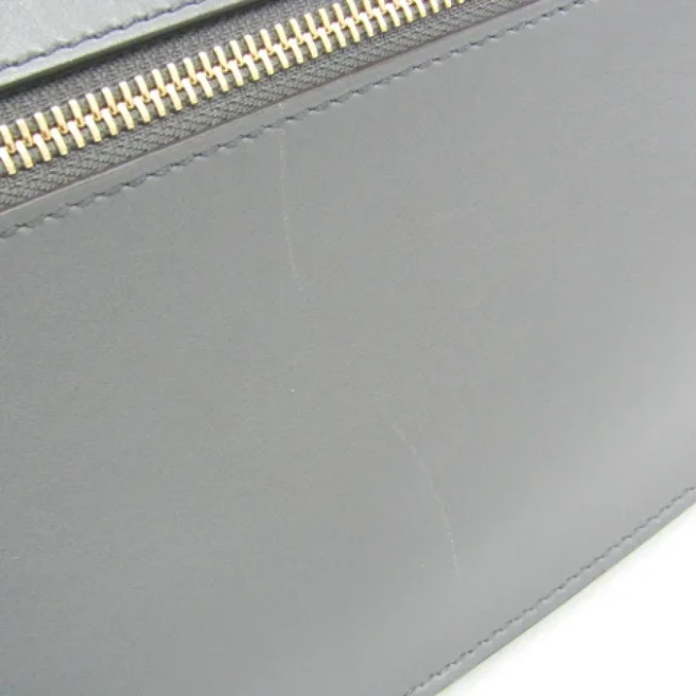 Givenchy Pre-owned Leather shoulder-bags Gray Dames
