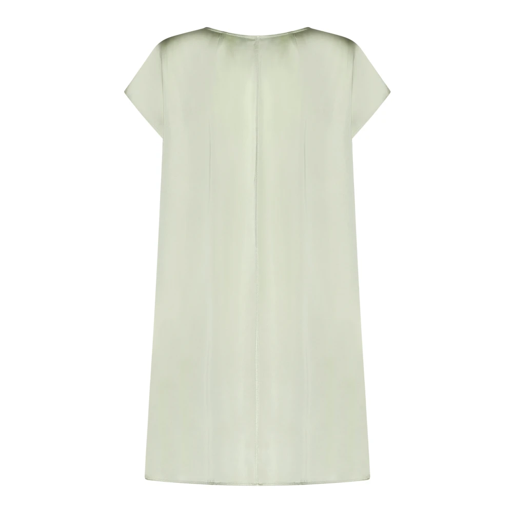Fabiana Filippi Mintgroene Top met Wit Blauw Green Dames