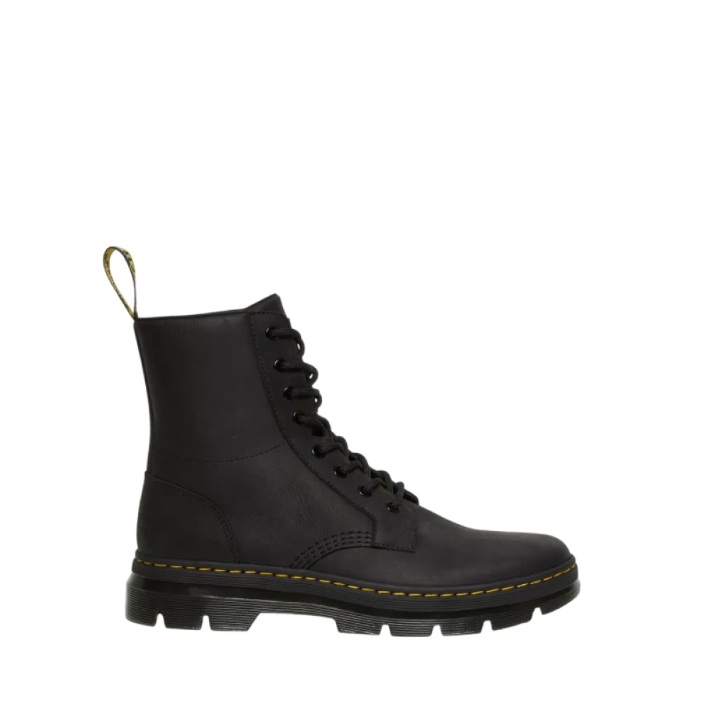 Dr. Martens Uomo Nero Lace-Up Boots