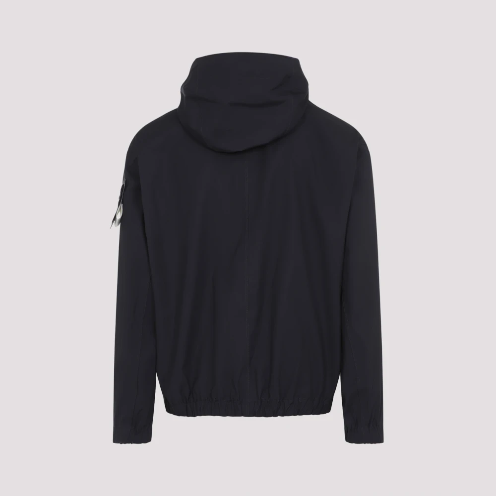 Stone Island Blauwe Jas voor Moderne Mannen Blue Heren