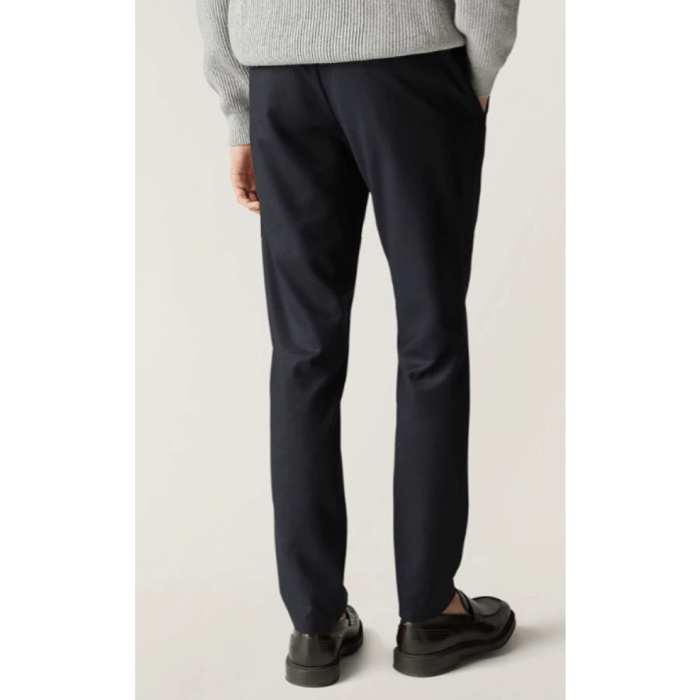 Loro Piana Broek met rechte pijpen Blue Heren