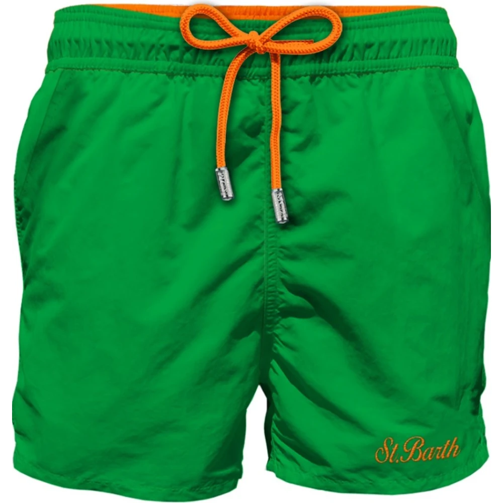 Mc2 Saint Barth Uomo Verde - Costume Da Bagno St. Barth - Swimwear - S