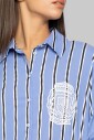 chemise-en-coton-a-rayures-avec-logo