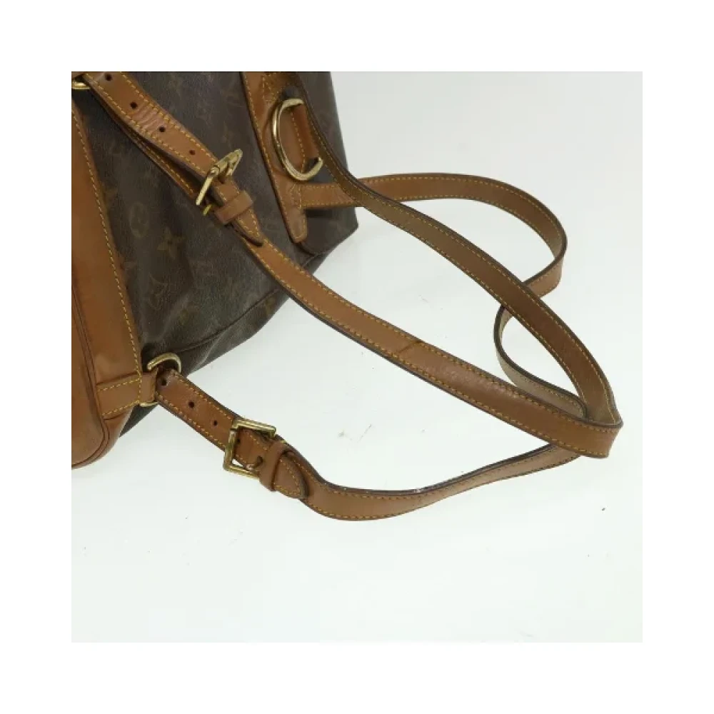 Louis Vuitton Vintage Pre-owned Canvas backpacks Brown Dames
