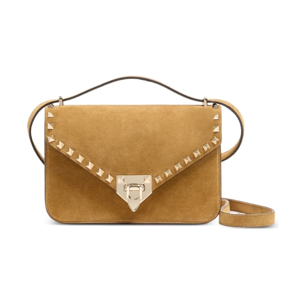 Valentino Garavani Beige Shoulder Bag - Female - Handbags - One Size - Bags