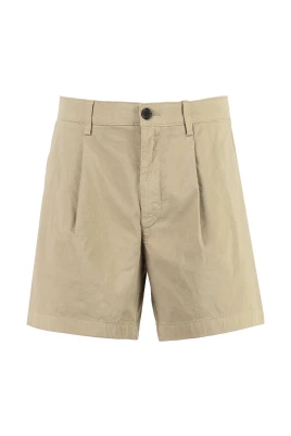 Flat Front Chino Shorts