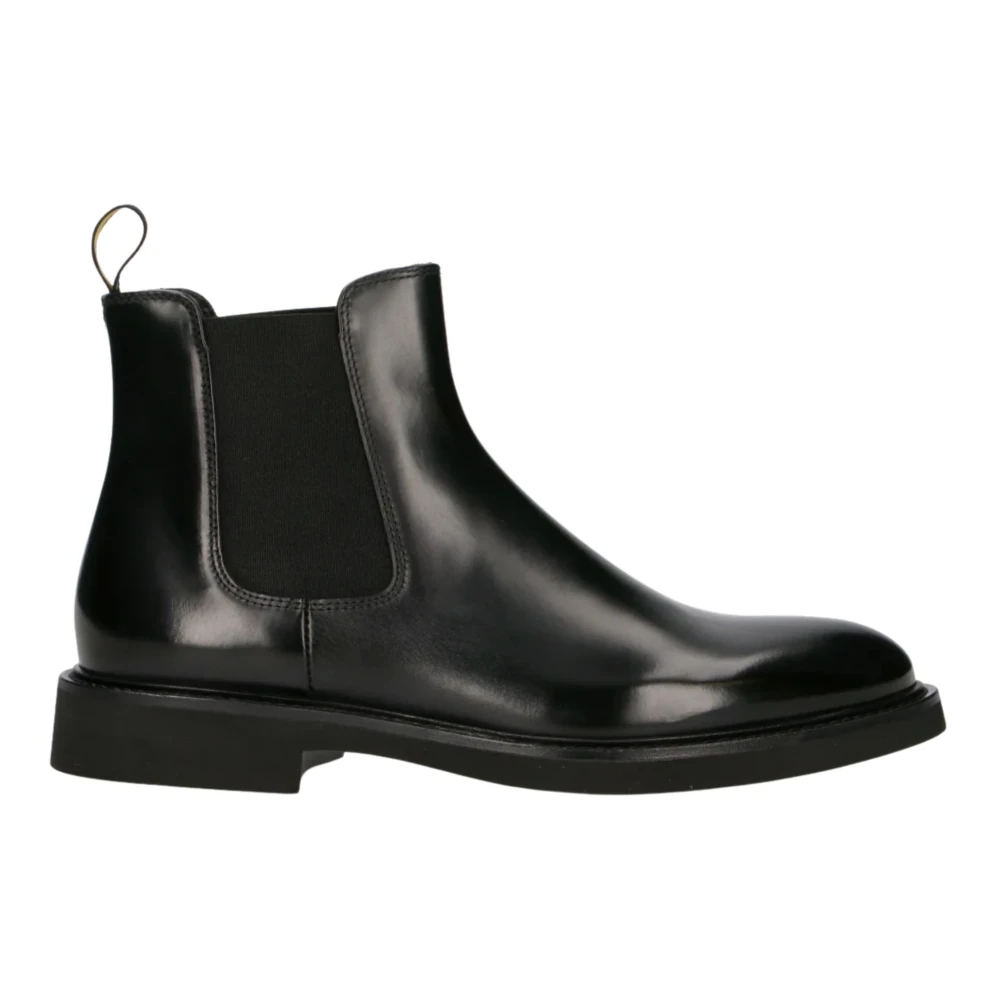 Doucal's , Chelsea Boots, Male, Black, 8 Uk, Beatle Ankle Boots