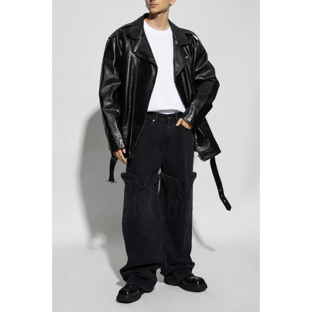 Y Project Jeans met afneembare broekspijpen Black Heren