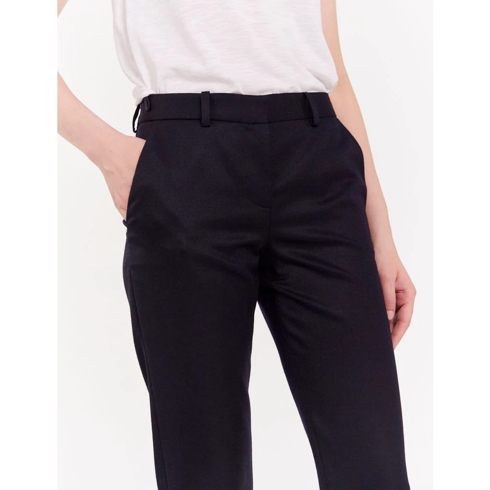 Ines De La Fressange Paris Audrey middernachtblauwe broek Blue Dames