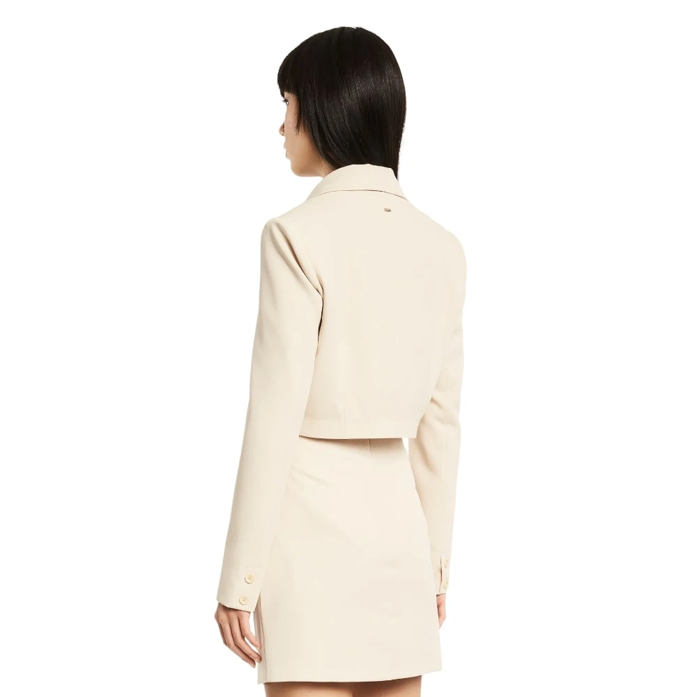 Gaudi Blazerjas Beige Dames